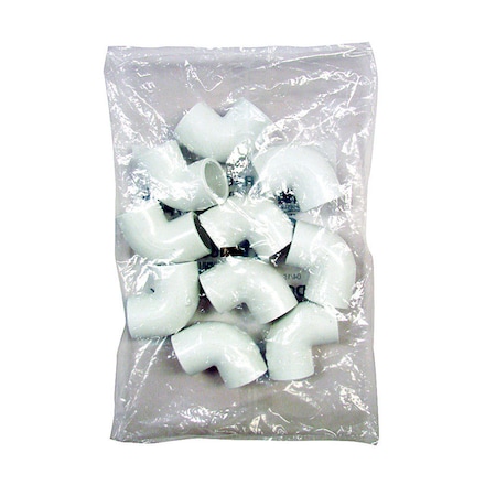 Charlotte Pipe And Foundry Charlotte Pipe Schedule 40 1/2 in. Slip X 1/2 in. D Slip PVC Elbow 1 pk PVC02300C0600